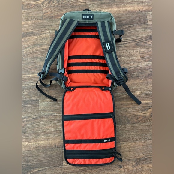 NOBULL WAXED CANVAS DUFFLEBACK - army green - Picture 2 of 10